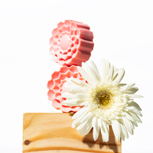 Strawberry Dream Flower Soap Bar