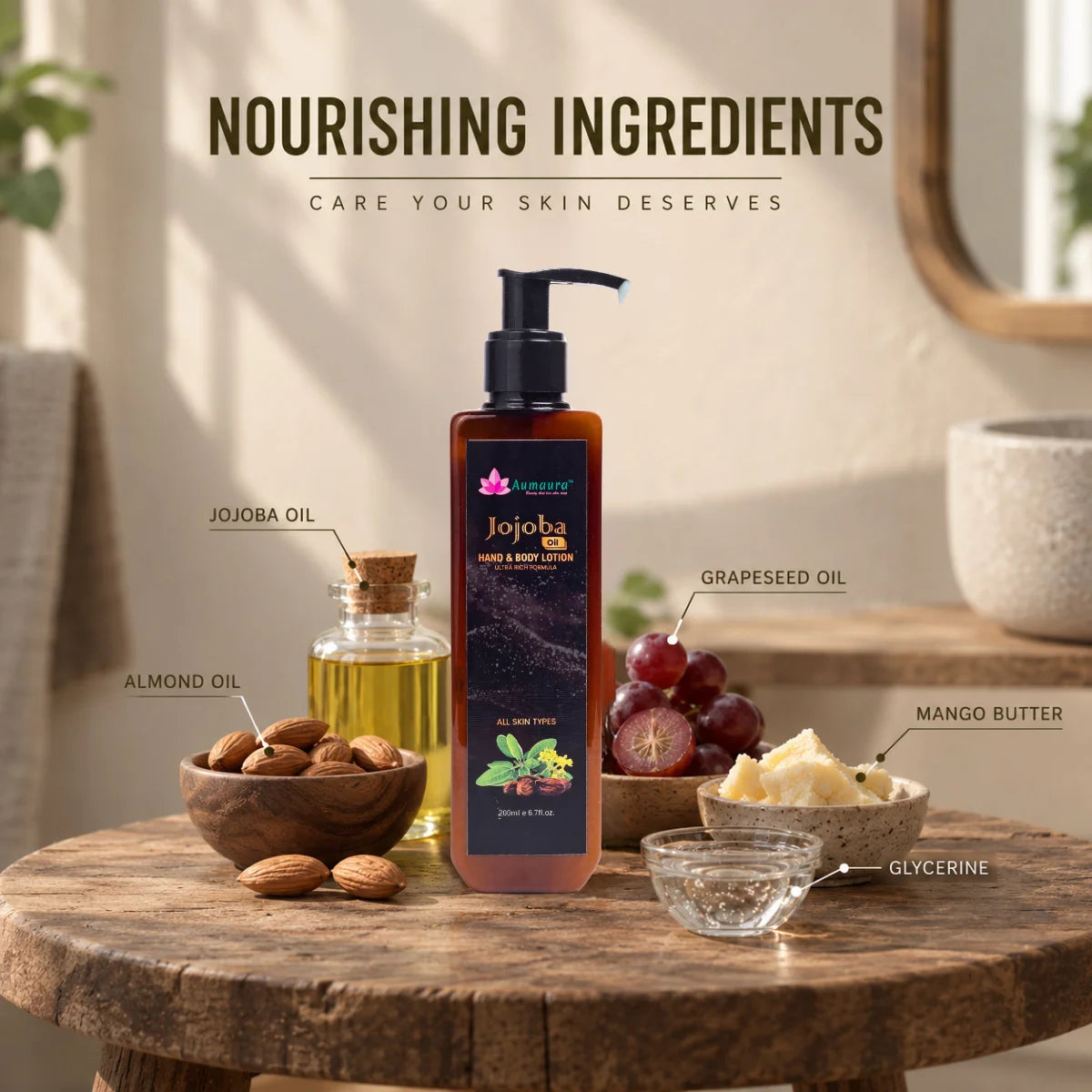 Jojoba Oil Body Lotion