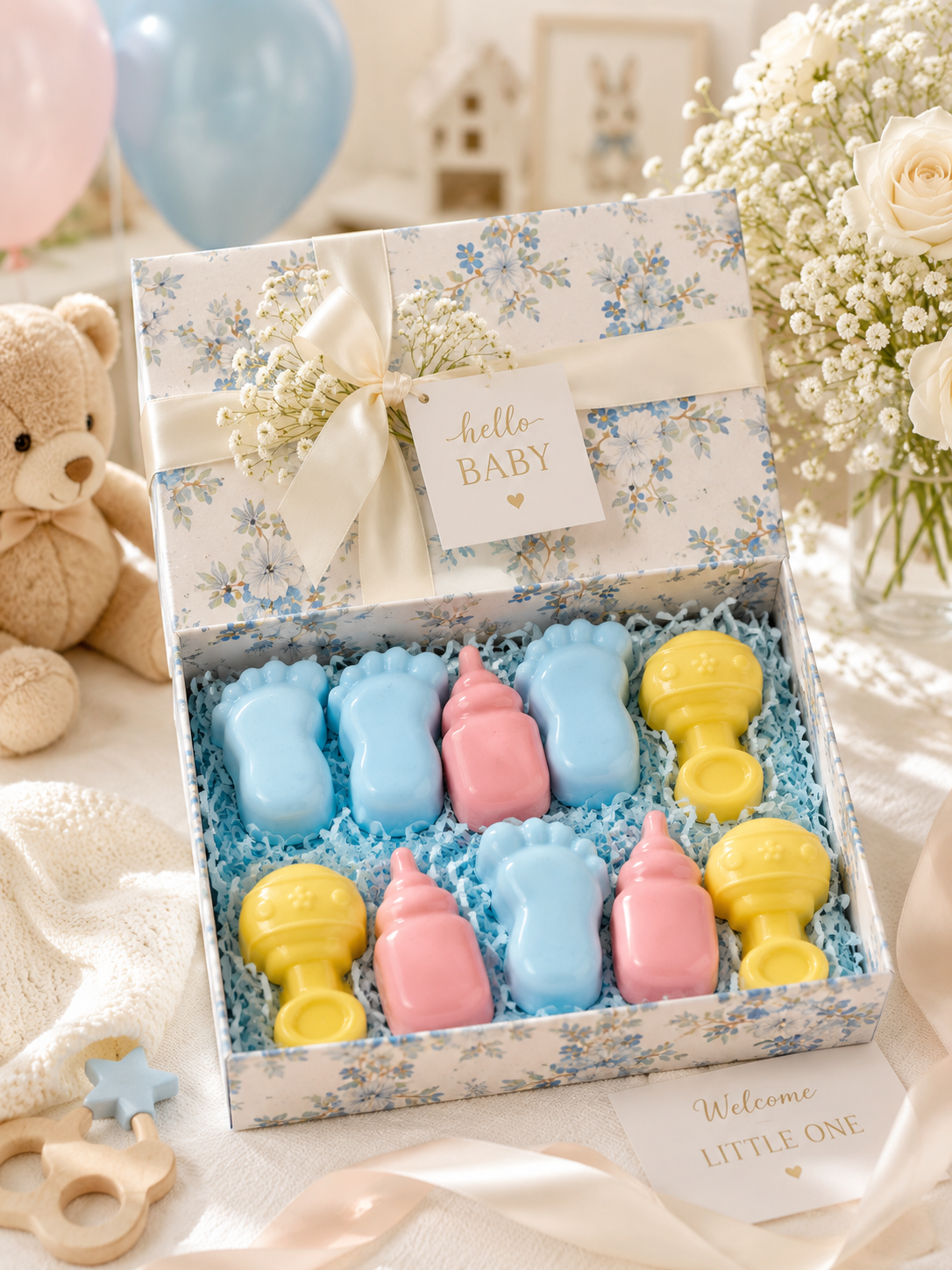 Handmade Baby Bath Time Soap Gift Hamper