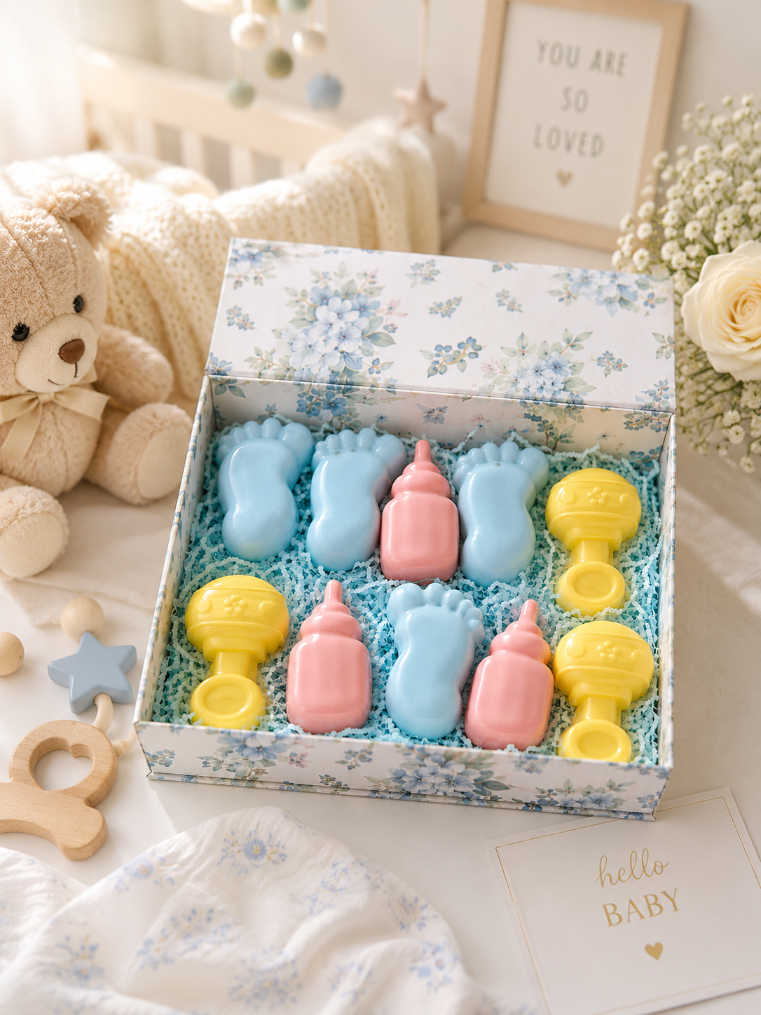 Handmade Baby Bath Time Soap Gift Hamper