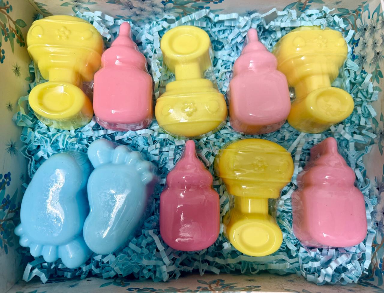 Handmade Baby Bath Time Soap Gift Hamper