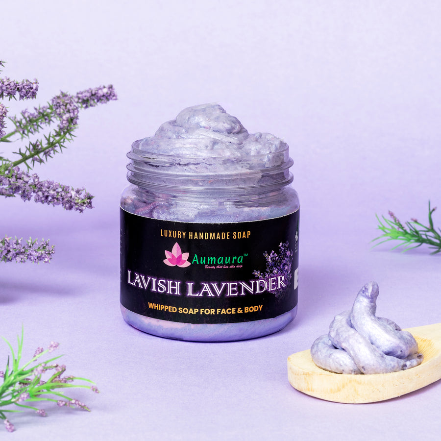 Lavish Lavender Whipped Soap
